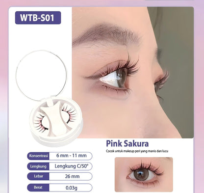 Natural Thick Portable Adhesive Free Eyelash Magnetic Suction Eyelash Style