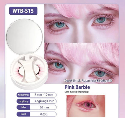 Natural Thick Portable Adhesive Free Eyelash Magnetic Suction Eyelash Style